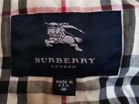 my burberry usa|Burberry made in USA.